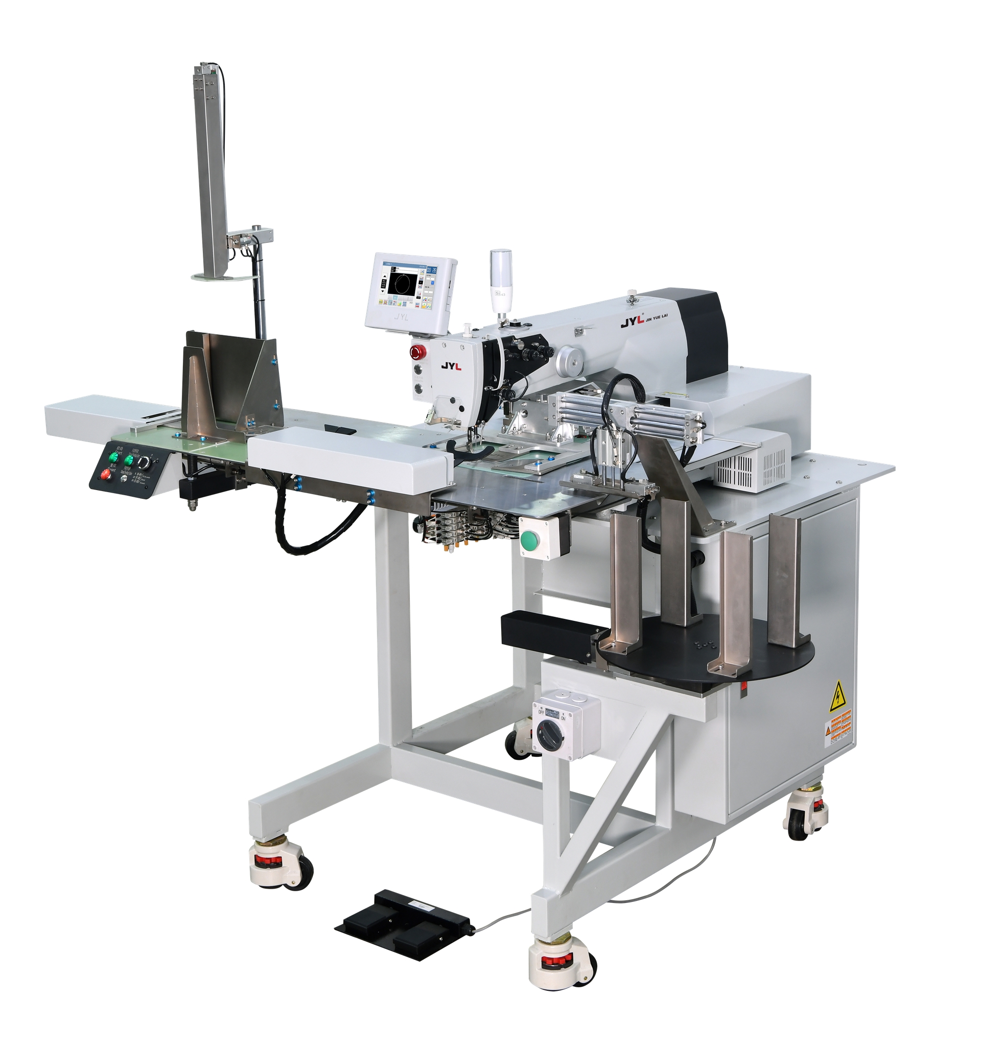Industrielle Automatikmuster-Nähmaschine für Flachkappe Eives Jyl-P4520